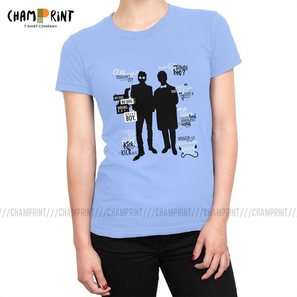 

ineffable husbands t-shirt for women good omens aziraphale crowley demon angel t shirt grunge rock tees 2019 female clothing