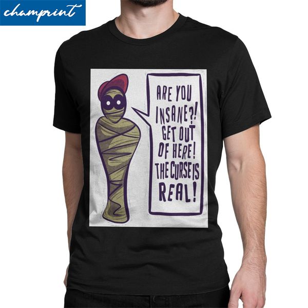 

mummy insane men's t shirts the mummy horror movie awesome tees short sleeve crew neck t-shirts pure cotton gift idea