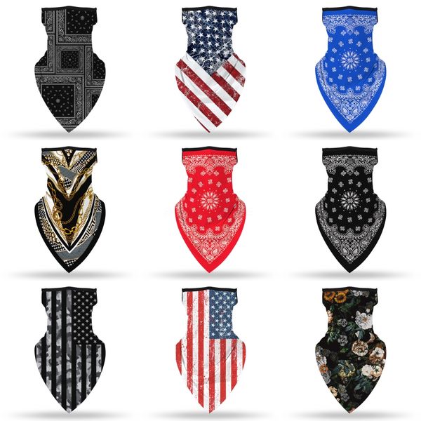 

windproof mask scarf sports magic scarf neck warmers printing outdoorface mouth mask women#310, Black