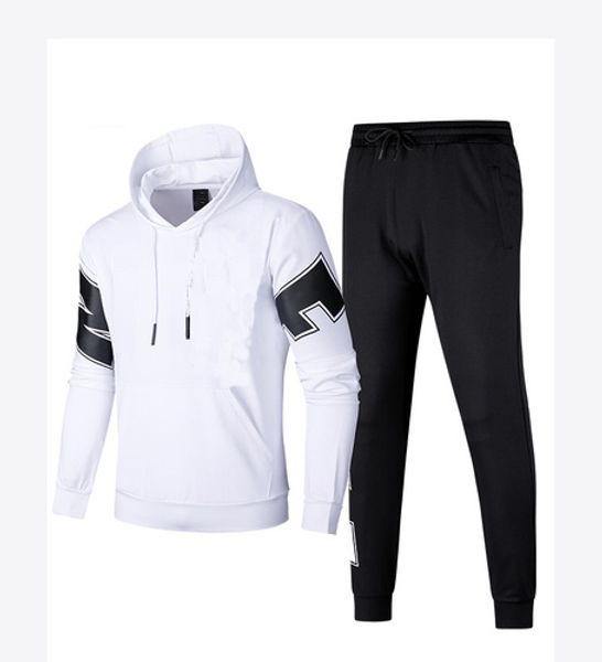 

2020 новый мужской и спорт hoodie брюки костюм высокого качества женские ткань дышащая быстросохнущий elastic fit desinger повседневная одеж, Gray