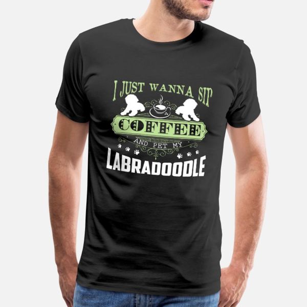 

labradoodle t shirt men printed short sleeve o-neck unique interesting funny casual summer cool shirt
