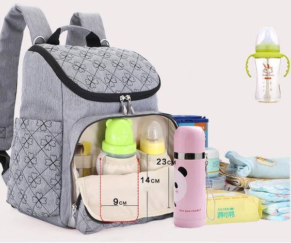 

promotion baby nappy bag with changing pad baby diaper bag backpacks mummy maternity stroller bag mother child supplies