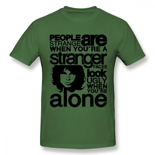 

jim morrison t-shirt for men plus size 5xl couple top