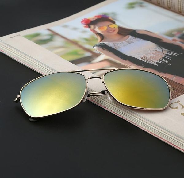 

mens metal spring fashion for sunglasses beach sunglasses frame square colorful glasses for women men outdoor summer lihuibusiness ezsie, White;black