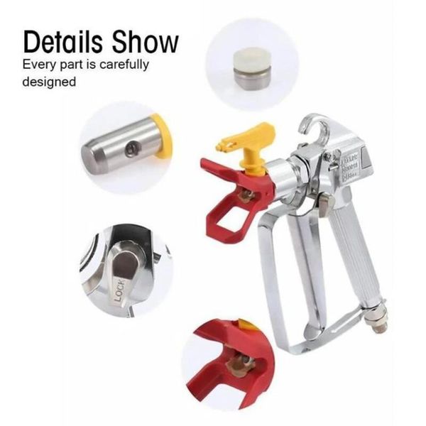 

magic paint sprayer gun professional rotatable for walls floors #40
