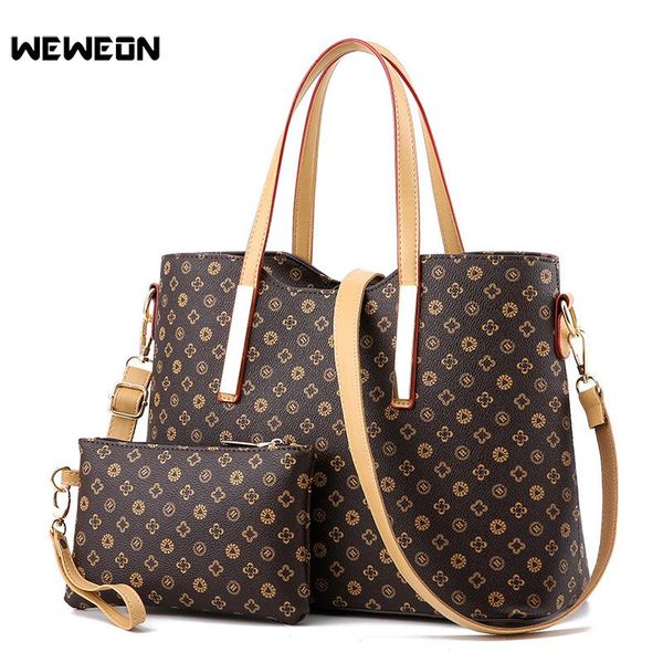 

2pc/set bag women designer purses and handbags vintage bolsas tote bag 2020 fashion bags handbags women luxury tote