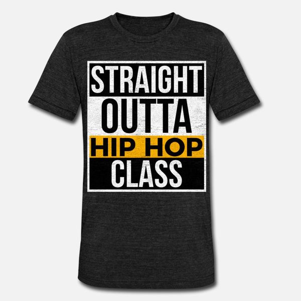 

straight outta hip hop class dance gift t shirt men knitted 100% cotton crew neck vintage anti-wrinkle comical spring letter shirt