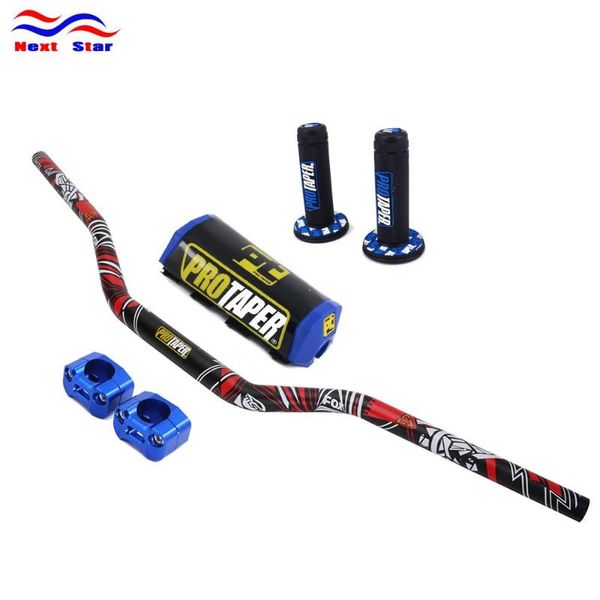 

металл пакет fat bar 1-1 / 8" protaper руль колодки с ручками dirt pit bike motocross мотоцикл для exc crf klx черный