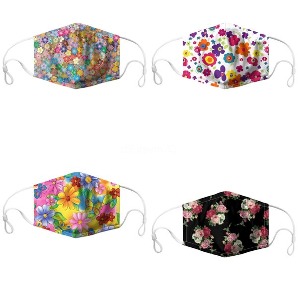 

digital printing outdoor riding ears insect repellent mask multifunction prective mask#615, Black