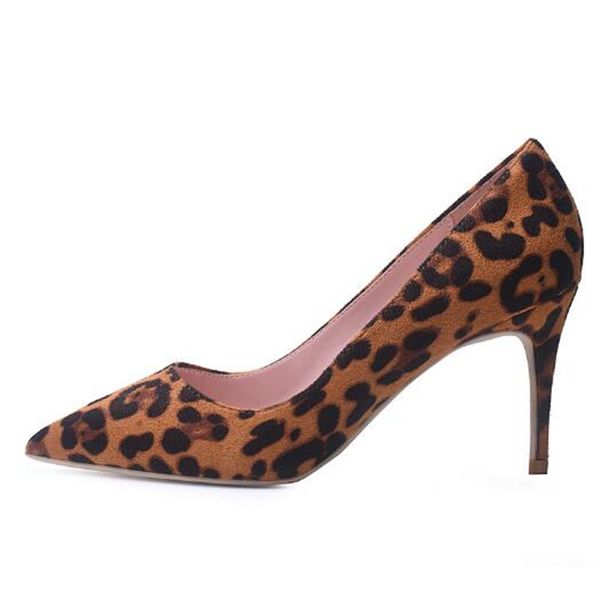 

women pumps ladies fashion wedding shoes flock slip on 8cm thin high heels pointed toe party shallow shoes for woman 2020, Black