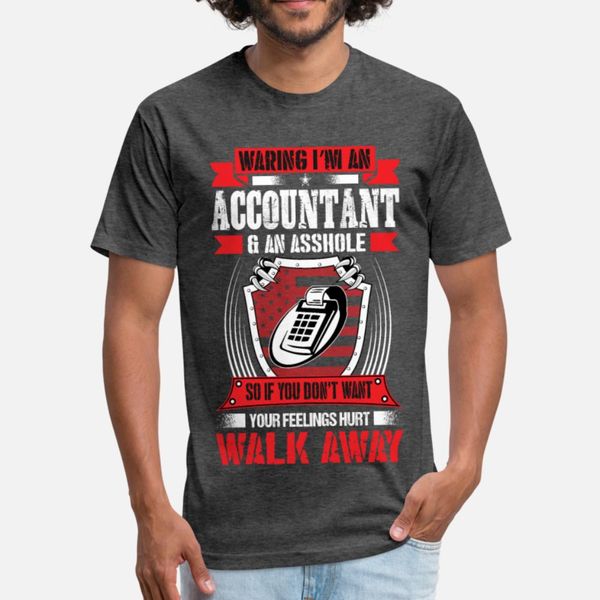 

accountant christmas gift t shirt men custom 100% cotton round neck natural crazy basic summer style standard shirt