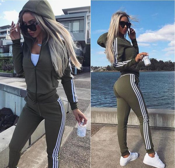 

2020 новая мода 2 шт одежда set женщины crop top и брюки костюм дамы сексуальный досуг двухкусочный tracksuit, Black