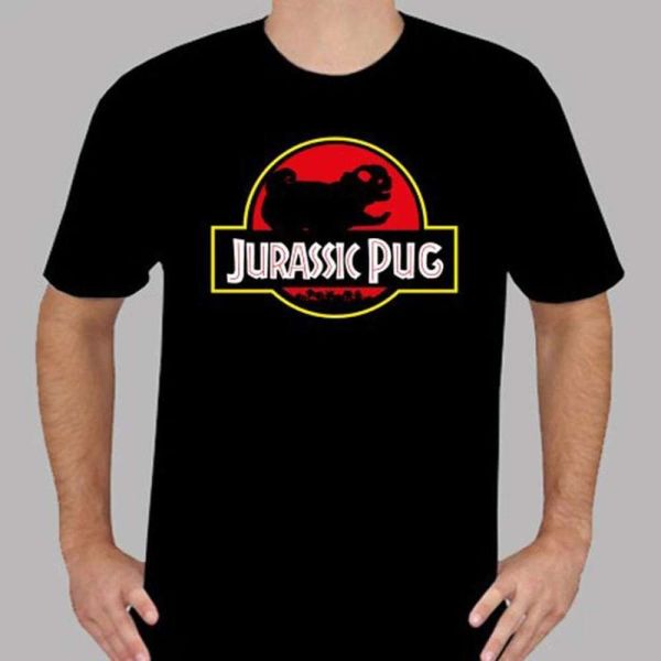 

2020 new fashion Jurassic pug Park funny dinosaur movie 100% cotton oversize man tshirt | Nissan X trail car warning may talk about my 4x4