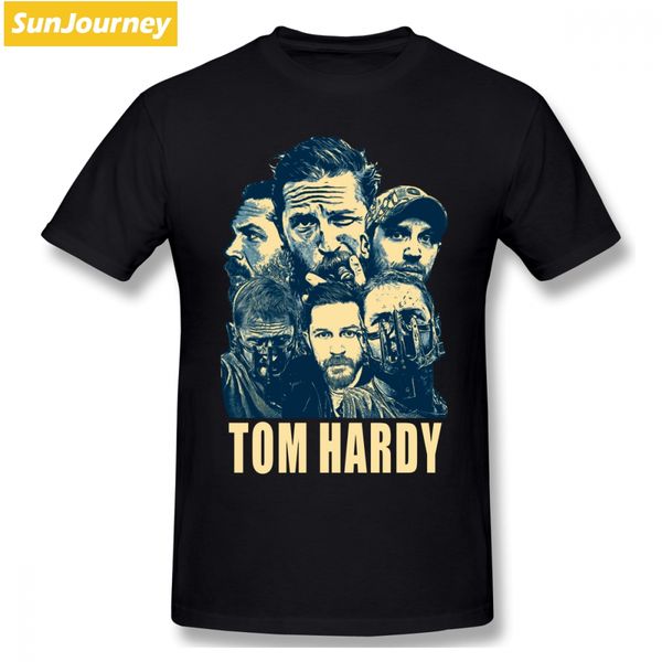 

retro tom hardy men t shirt drop shipping funko pop plus size o-neck cotton custom short sleeve t shirts