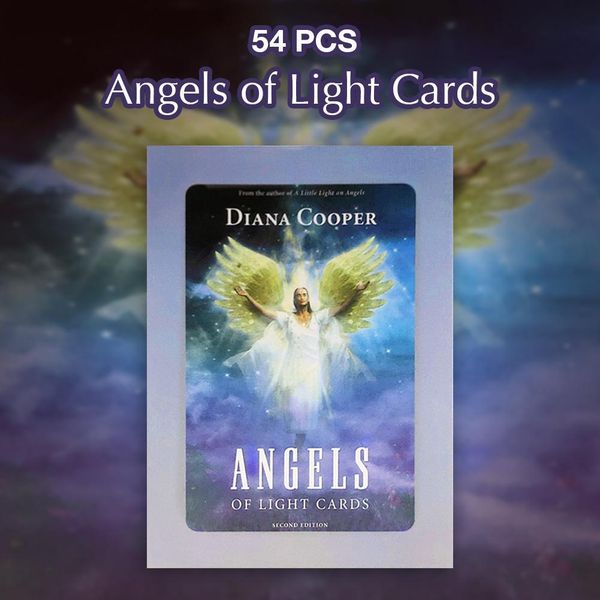 

playing holiday game set cards angels pcs cards party creative of tarot card family light games cards english board 54 tnfol jjxh
