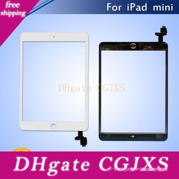 

efaith quality digitizer for ipad mini touch screen ic home button adhesive replacement &dhl shipping