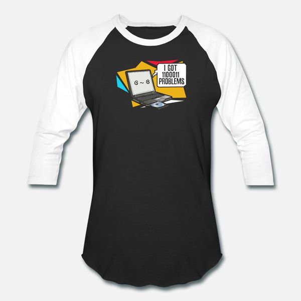

binary problems programming t shirt men knitted 100% cotton s-xxxl slim anti-wrinkle humor spring letters shirt