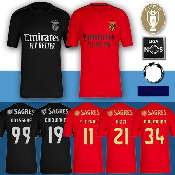 

benfica soccer jersey 10 jonas pizzi 2020 2021 new 95 vinicius gabriel f.cervi maillot de foot kalaica a.almeida jerseys, Black;yellow