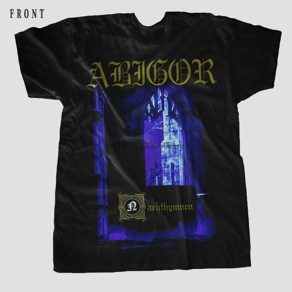 

abigor nachthymnen black metal amestigon chryst black t shirt