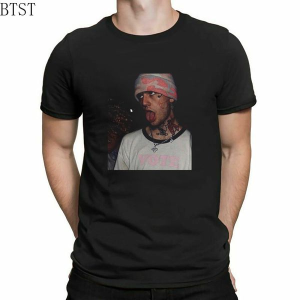 

lil peep rapper casual summer new fashion fun harajuku print xs-3xl short sleeve hip hop men loose tees