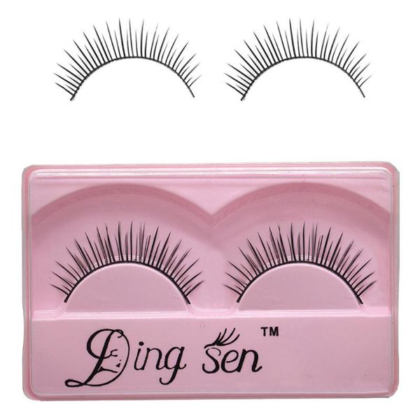 

bgvfivewomen's lady crisscross synthetic fiber false eyelashes reusablecosmetic tool