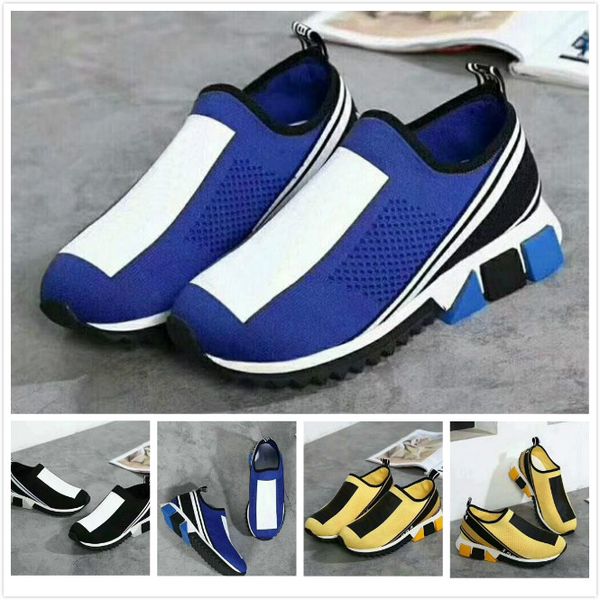 

2020 men's west runnin sneakers yellow bee embroidery shoes casual shoes snake low leather sneakers, Black