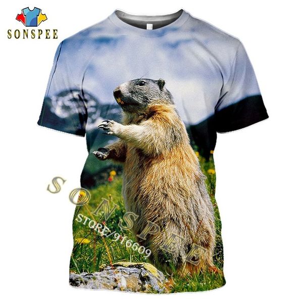 

summer hunting animal gopher clothing 3d print shirts hentai harajuku hentai men clothing