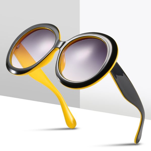 

sunglasses women round glasses mens arrow rivet frame sunglasses retro candy color sunglass outdoor mirror shades uv400, White;black