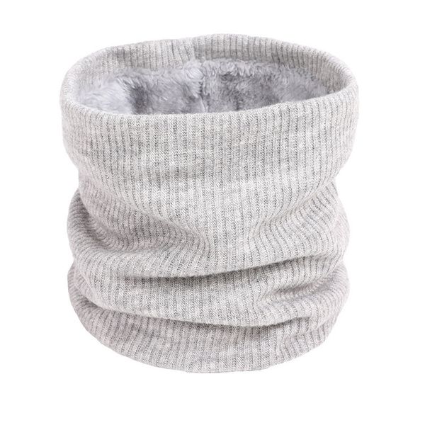 

autumn winter scarf women men thickened wool warm neck collar children baby scarf boys girl students fashion head scarves, Blue;gray