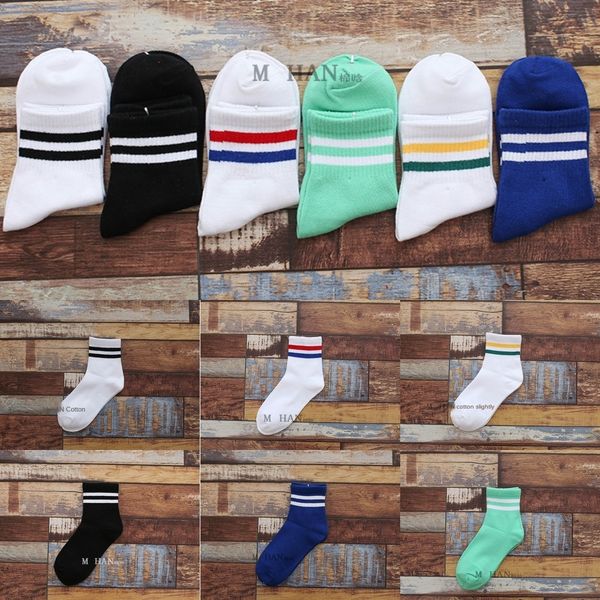 

classic two-bar mid-tube casualstyle men's medium socks cotton autumn and winter cotton socks whmzp, Black