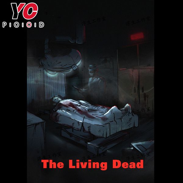 

escape game theme the living dead room escape scenario horror story room design yopood prop supplier