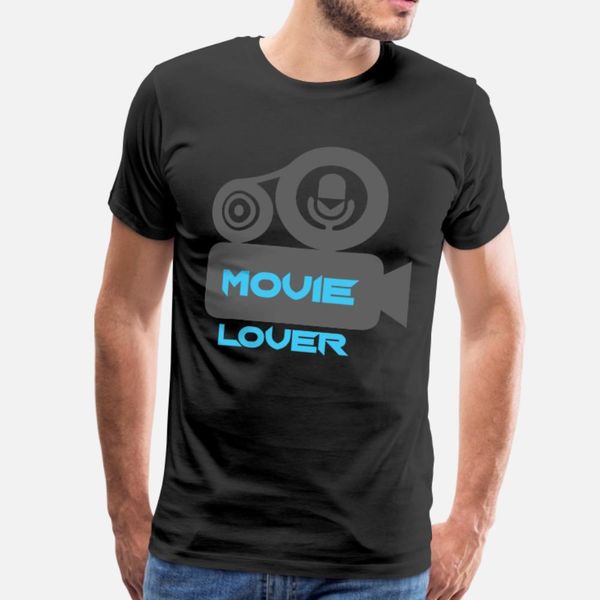 

movie lover t shirt men design short sleeve s-xxxl letters sunlight basic summer standard shirt