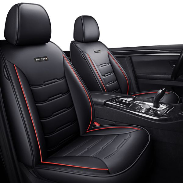 

zhoushenglee leather car seat covers for lada 110 111 112 kalina niva vesta xray granta auto accessories seat cover for car