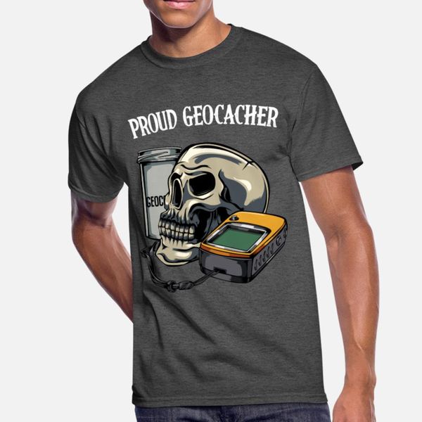 

geocaching t shirt men printing 100% cotton round collar cool crazy funny summer style letters shirt