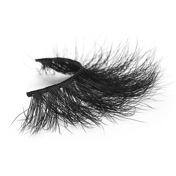 

false eyelashes 25mm lashes dramatic mink soft light weight long crisscross full volume makeup