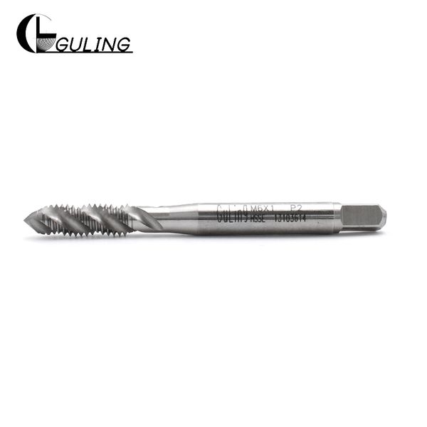 

guling unc standard thread spiral fluted taps bright coating thread machine tap
