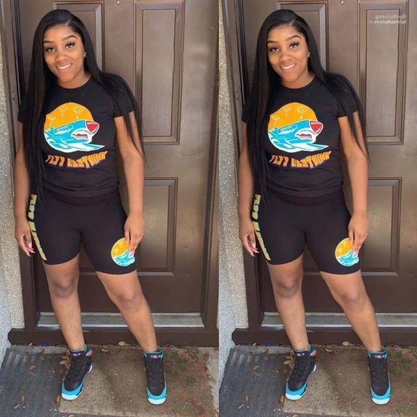 

flyy clothing letters designer women 2pcs suits summer tshirts shorts 2pc outfits suits clothing sets, Gray