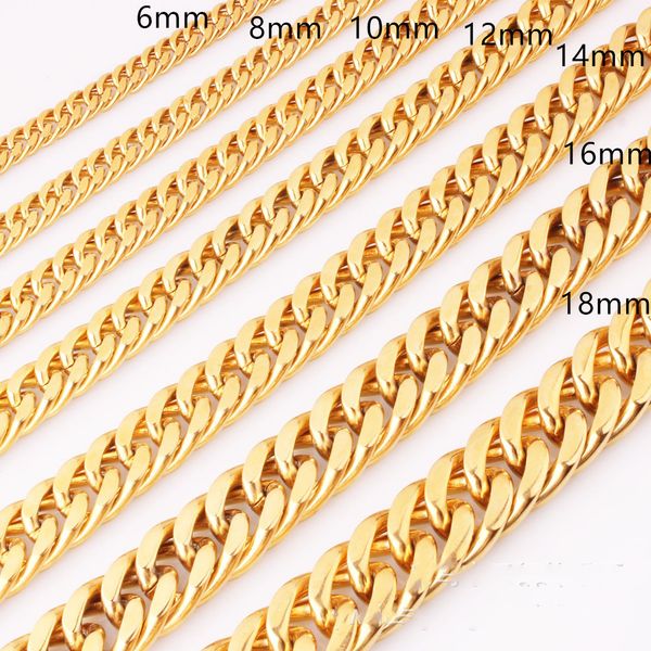 

men's titanium steel stainless steel gold double buckle necklace, Silver