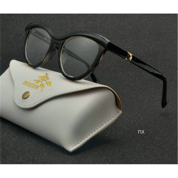 

women reading glasses retro big frame cat female fashion optical glasses frame pchromic reading nx, White;black