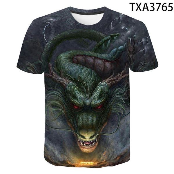 

dragon boy girl printed cool 3d print shirts anime hippie comics men clothing