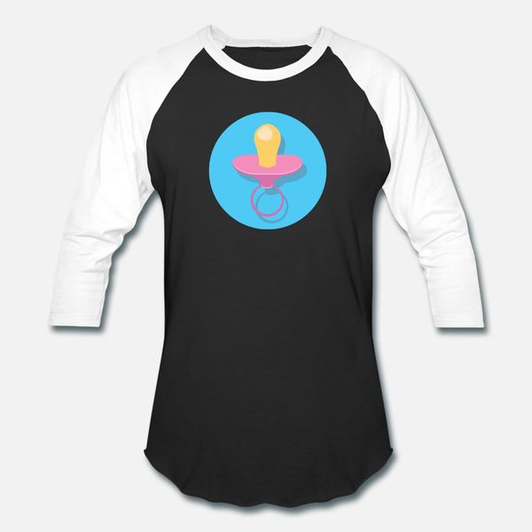 

pink pacifier icon t shirt men printing tee shirt s-xxxl original graphic funny spring autumn novelty shirt