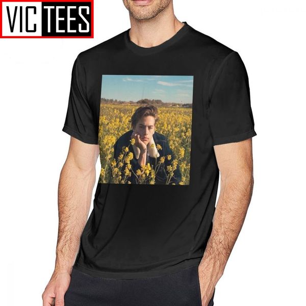 

mens cole sprouse t shirts cole sprouse t-shirt oversized streetwear tee shirt 100% cotton fun print male tshirt