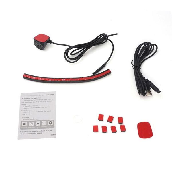 

wireless wifi reversing blind spot side-view wide-angle night vision camera phone display video surveillance cam219irw car
