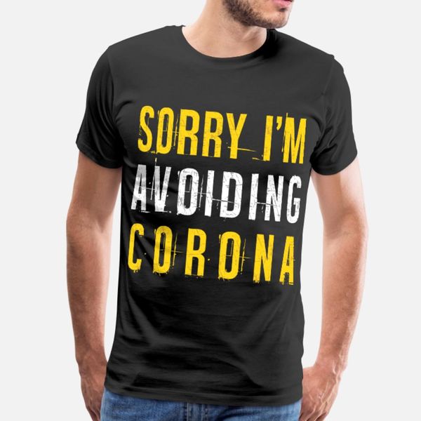 

к сожалению, я избежать corona t shirt men graphic 100% хлопок s-3xl антикварная графика basic spring новизна