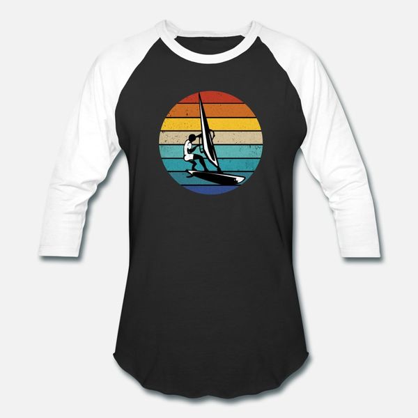 

windsurfing t shirt men printing 100% cotton size s-3xl pictures famous humor spring autumn letter shirt