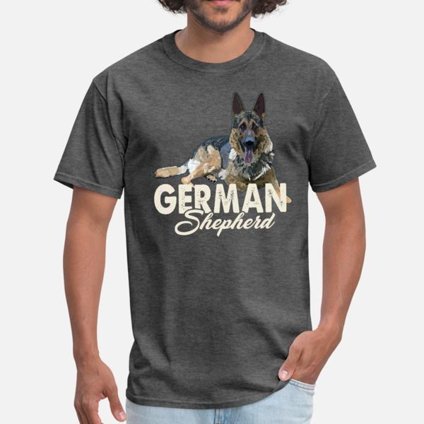 

german shepherd german shepherd love t shirt men customized 100% cotton o-neck clothes graphic basic summer style normal shirt