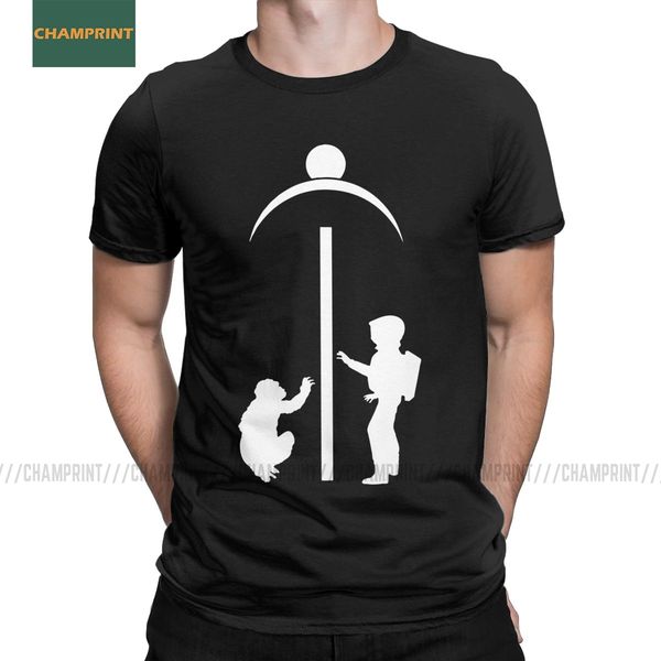 

2001 a space odyssey t shirt men's pure cotton awesome t-shirt round collar stanley kubrick sci fi movie tees short sleeve