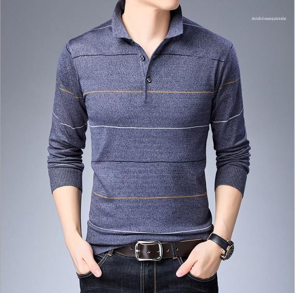 

tees fashion male clothing new mens 2020 designer luxury tshirts spring autumn long sleeve striped casual, White;black