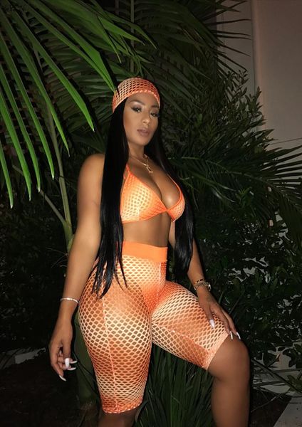 

vazn 2018 новый бренд sexy style 3 шт женщины комплект окружность головы 2 частей бикини и длины колена lace set n9026 1, Gray