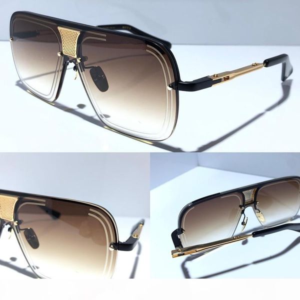 

new sunglasses men design metal retro sunglasses fashion style square half frame uv 400 lens outdoor protection eyewear endurance 78, White;black